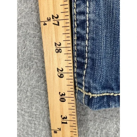 BKE Payton Jeans Women's 32R Boot Cut Stretch Casual Faded Cowgirl (Fits 36x30) - Picture 9 of 13